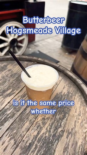 Butterbeer Hogsmeade Village Harry Potter Universal