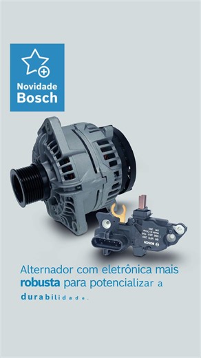 Alternador com Reguladores Bosch