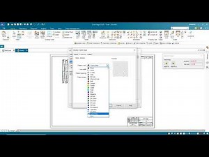 Solid Edge Tutorial: Changing Fill/Hatch Colors