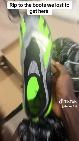 Rip to the boots we lost