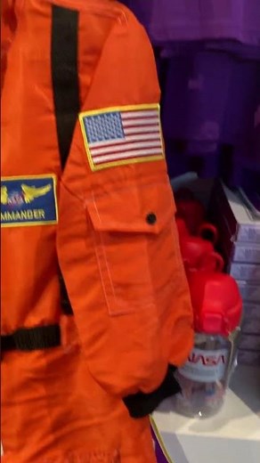 Dress Up America Astronaut Costume for Kids – NASA Orange Spacesuit