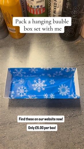 Let's pack a Bauble Set together! 🎁 These gorgeous box sets are now available on our website and make perfect stocking fillers or Christmas Eve box gifts! #reels #smallbusiness #fyp #explorepage #handmade #foryoupage #christmas #christmasgifts #christmasevebox #christmaseveboxes #christmasmagic | Colton Crafts