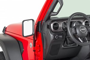 Quadratec  Adventure Mirrors for 76-25 Jeep Wrangler JL, JK, TJ, YJ, CJ & Gladiator JT