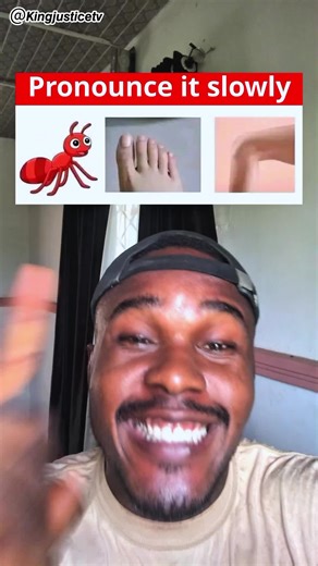 Pronounce it slowly, if you will get it