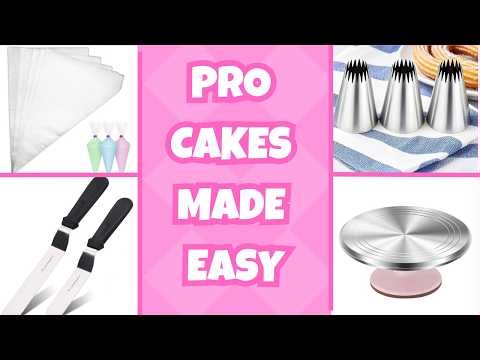 4 Essential Cake Decorating Tools Every Beginner Needs