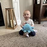 Musical Octopus Baby Toy - Crawling & Rotating Octopus Toy with Recording, Light-Up Voice Control, Clap Hands Awake for 2-6 Year Old Boys and Girls, Tummy Time Sensory Toy