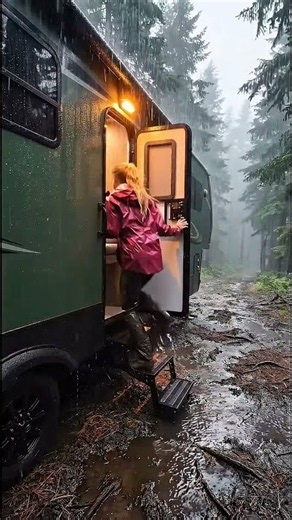 Stormy Day at a Luxury 5th Wheel #rvlife
