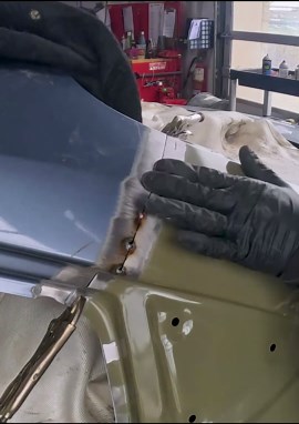 @autobodytech01 on Instagram: "Repairs and tutorials on my youtube channel! Link in bio! #autobodytech #autobodytechnician #automotive #automotiverepair #migwelding #mig #welding #autobody #autobodyrepair #autobodyshop #autobodywork #automotive #automotive #bodyshop #bodyshoplife #bodywork #satisfying #satisfyingvideos #collisionrepair #collision #hardwork #repair #sideswipe #metalwork #metalworking #collisionrepair #collision"