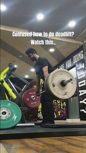 Deadlift made simple. Master the basics, protect your back💪.