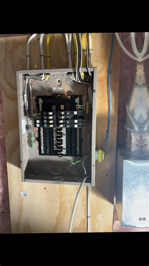 Subpanel install for a finish basement project we are working on. 💡⚡️🔌💪🏻 #renovation #Smallbusiness #DelawareElectrician #MOTelectrician | Abe Electric LLC