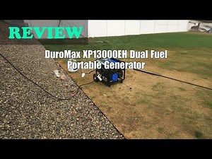 DuroMax XP13000EH Dual Fuel Portable Generator Review 2025