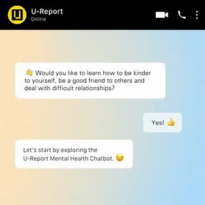 19 reactions |  Enter our interactive #MentalHealth chatbot by sending “TIPS” at: Facebook: bit.ly/BotMHFB WhatsApp: bit.ly/BotMHWA Viber: bit.ly/BotMHVR #OnMyMind | U-Report | Facebook