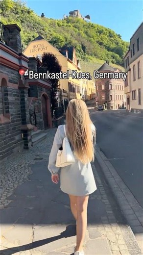Germany’s Hidden Fairytale Town! 🇩🇪🏡 | Bernkastel-Kues #germany #germanytravel #shorts