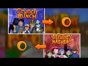 2002 - Kids' WB Promo - Turkey Day Food Fling - Crunch Bunch vs Mighty Mashers #1