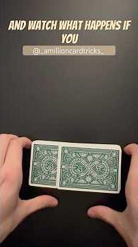 The Push Through False Shuffle - Tutorial #magic #tricks #tutorial