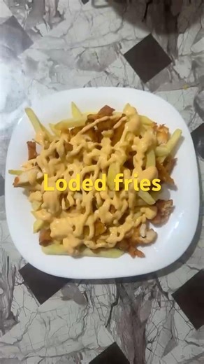 Loded fries 🍟 |food diary |
