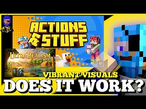 Does It Work With Actions & Stuff? ¦ Ultra Realism ¦ Vibrant Visuals ¦ Daz Man ¦ Minecraft Bedrock