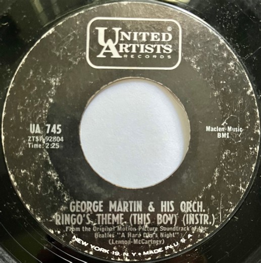 George Martin & His Orch. - Ringo's Theme (This Boy)