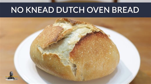 How to make Dutch oven bread | Best no knead crunchy bread recipe (short version)