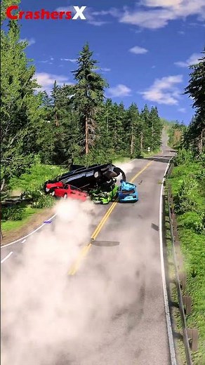 Realistic Car Crash Simulation 33 | BeamNG.drive