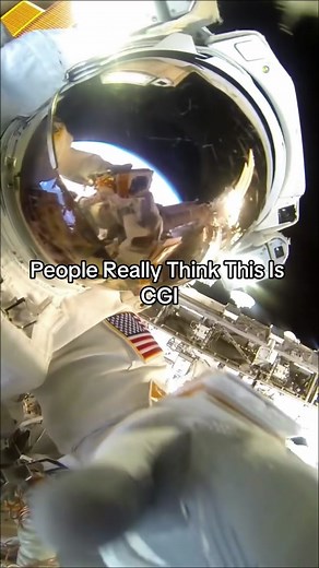 Its Not Fake 🤯 #space #spacemanedu #fy #viral #astronaut #fyp