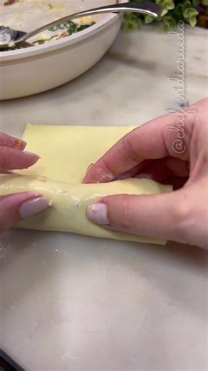 Canelones rellenos de pollo 🍗 | Chef Nidia Rueda