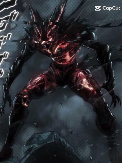 Garou monster form meets Saitama 😈 #onepunchman