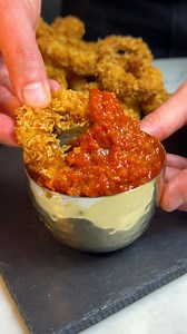 17K views · 627 reactions | Crispy Calamari with Marinara Sauce 撚 | Sam Way | Facebook