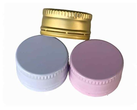 Customizable Durable ROPP Cap 27.8mm Light Weight Aluminium Metal Non-Spill Seals for Liquid Wine Bottles Jars Cups