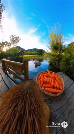 【癒やし】世界最大のネズミ・カピバラの１日を密着！カメラが捉えた驚きの水泳と食糞の瞬間