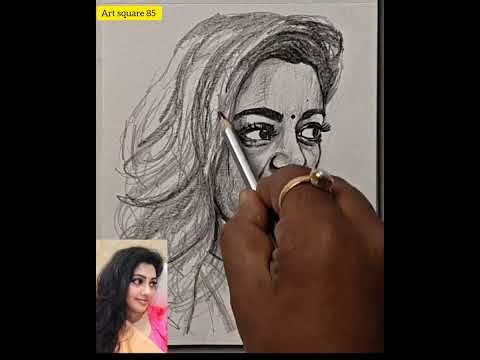 How to practice portrait Drawing with reference photo