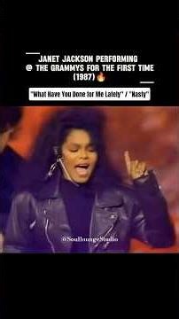 Janet Jackson Performing @ The Grammys age 19 🔥| "Nasty" | "What Have You Done for Me Lately" (1987)