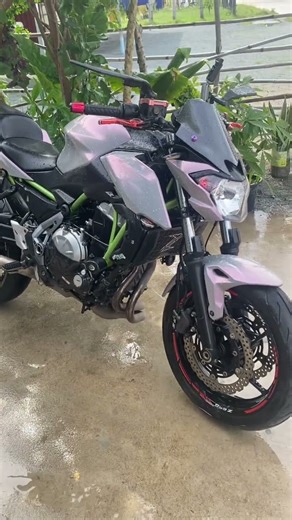 kawasaki Z650 exhaust sound #akrapovic #automobile #bigbike