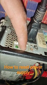 How to reset power supply #computer #reset #dell