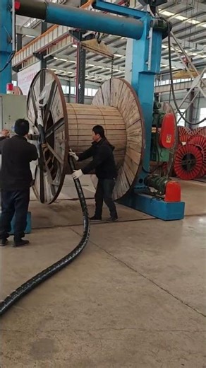 Cable coiling process- Good tools and machinery can increase work efficiency
