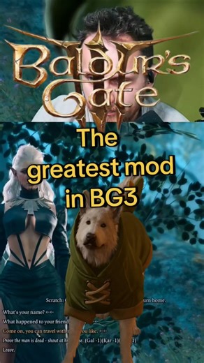 🐕 The greatest mod in Baldur's Gate 3