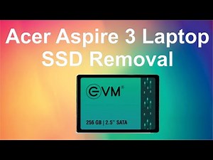 How To Replace Upgrade HDD (Hard Drive) - Acer Aspire 3 Laptop | Memory Upgrade & Hard Drive