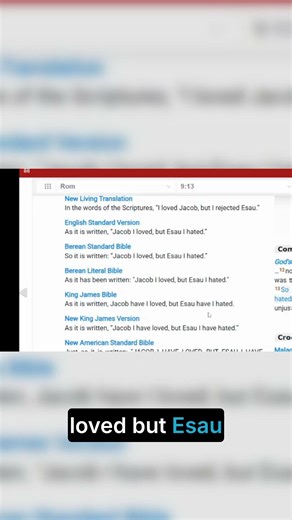 The Bible Says GOD HATED? Your Pastor Lied To You