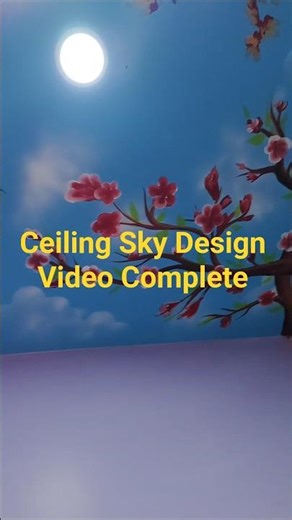 Sky Celing Design Video Complete #short#celingdesigen#skydesigen