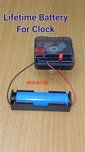 Lifetime Battery For Clock