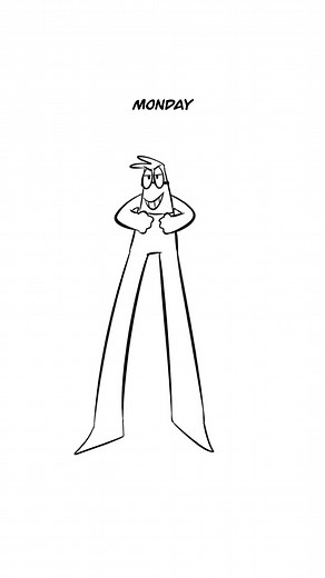 everyday is leg day 😤 #animationmeme #comedy #funnyvideos #meme #animation