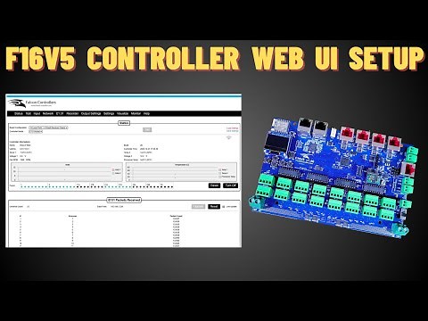 Falcon F16v5 Pixel Controller Tutorial (Pt. 2 of 2) - The Web UI