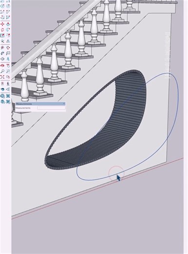 Video14/100 || Under-stair design made easy in SketchUp 👌 This quick tutorial shows how to model a custom stair niche with smooth curves and precise details. Perfect for architects and designers looking to upgrade their interior layouts. Follow for more SketchUp tips! Plugins used: Voronoi, Bevel, Copy Along Cur #Placing objects on a curved path used to be a nightmare... until now. 😌 Watch how I populate this road with streetlights instantly using the Copy Along Path feature. Consistency is ke