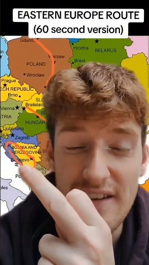 Backpacking Eastern Europe Routes! #backpackingeurope #travel #europe