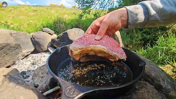 Giant XXL Sandwich with delicious Steak