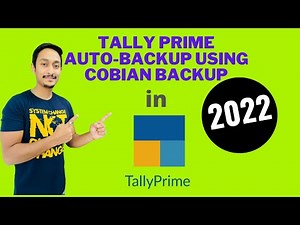 Tally Prime Auto-Backup Using Cobian Backup