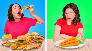 Fast food vs healthy food || tasty and simple recipes for everyone: | FoodGasmic