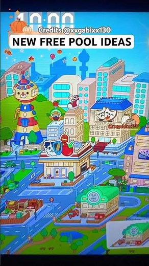 ⛱️ NEW FREE POOL IDEAS from the NEW FREE HOUSE ☀️ in TOCA BOCA