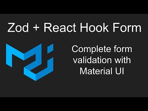 A complete form validation with Zod and React hook form
