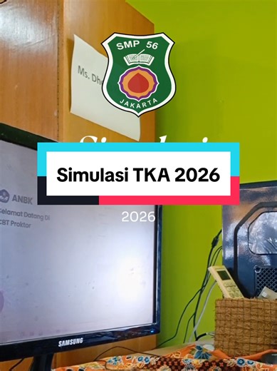 Simulasi TKA kelas 9 Tahun 2026 #smpn56jakarta #smpn56jkt #simulasitka #teskemampuanakademik #cerahbersinar